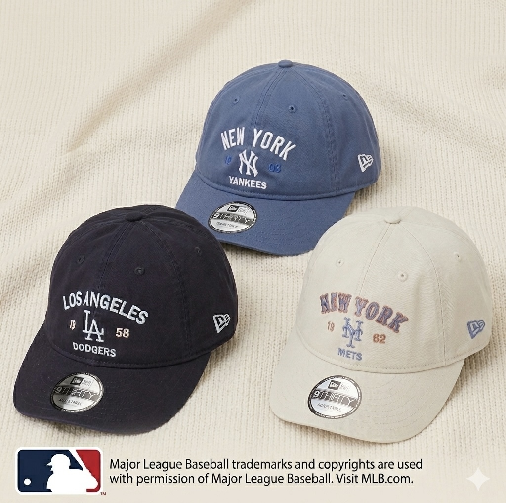 【日本數量限定】JP MLB x 9THIRTY 刺繡帽 4550 TK260614