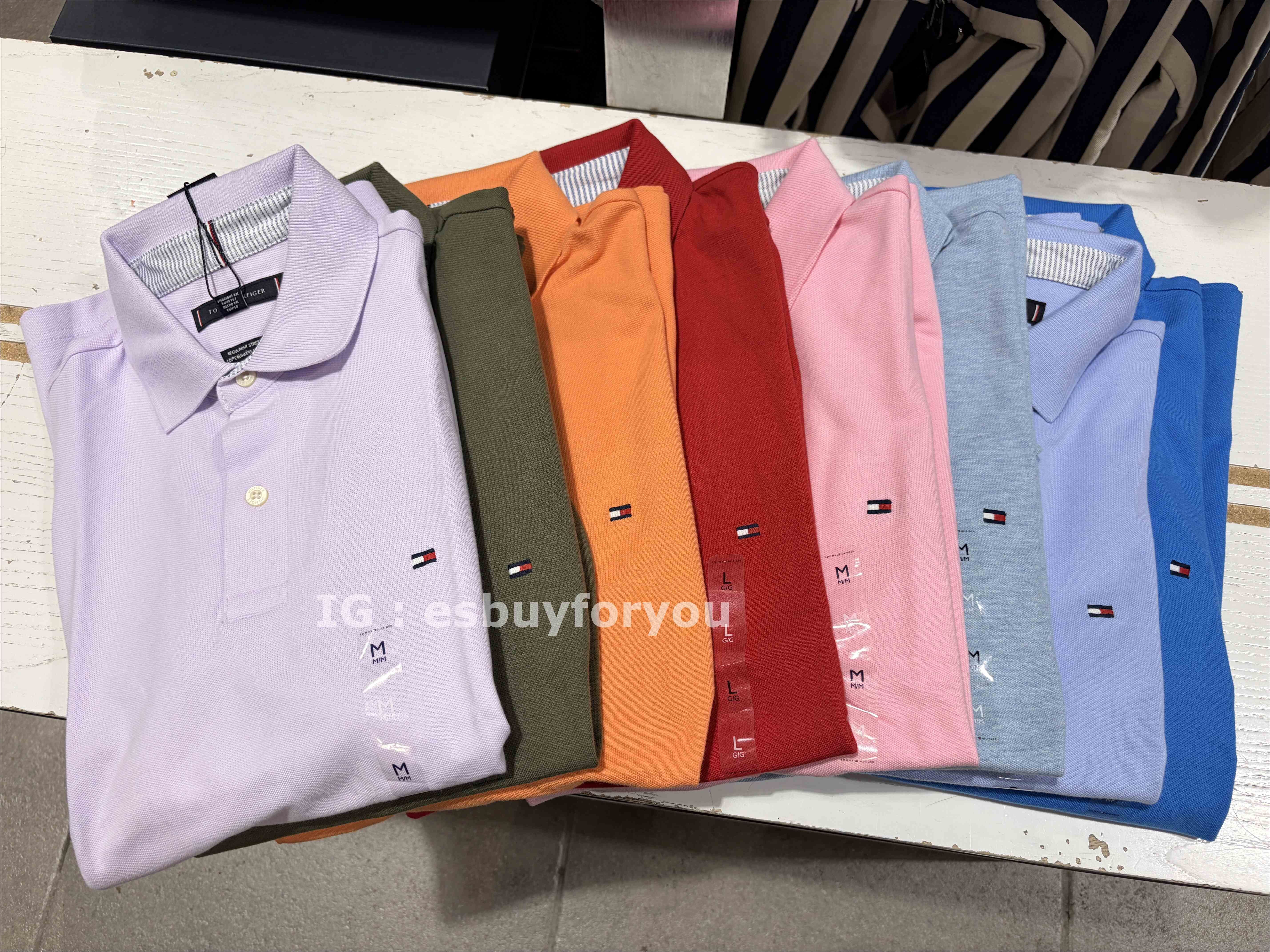 TOMMY 男大人 經典款 網眼 素面小LOGO POLO衫 (12色)