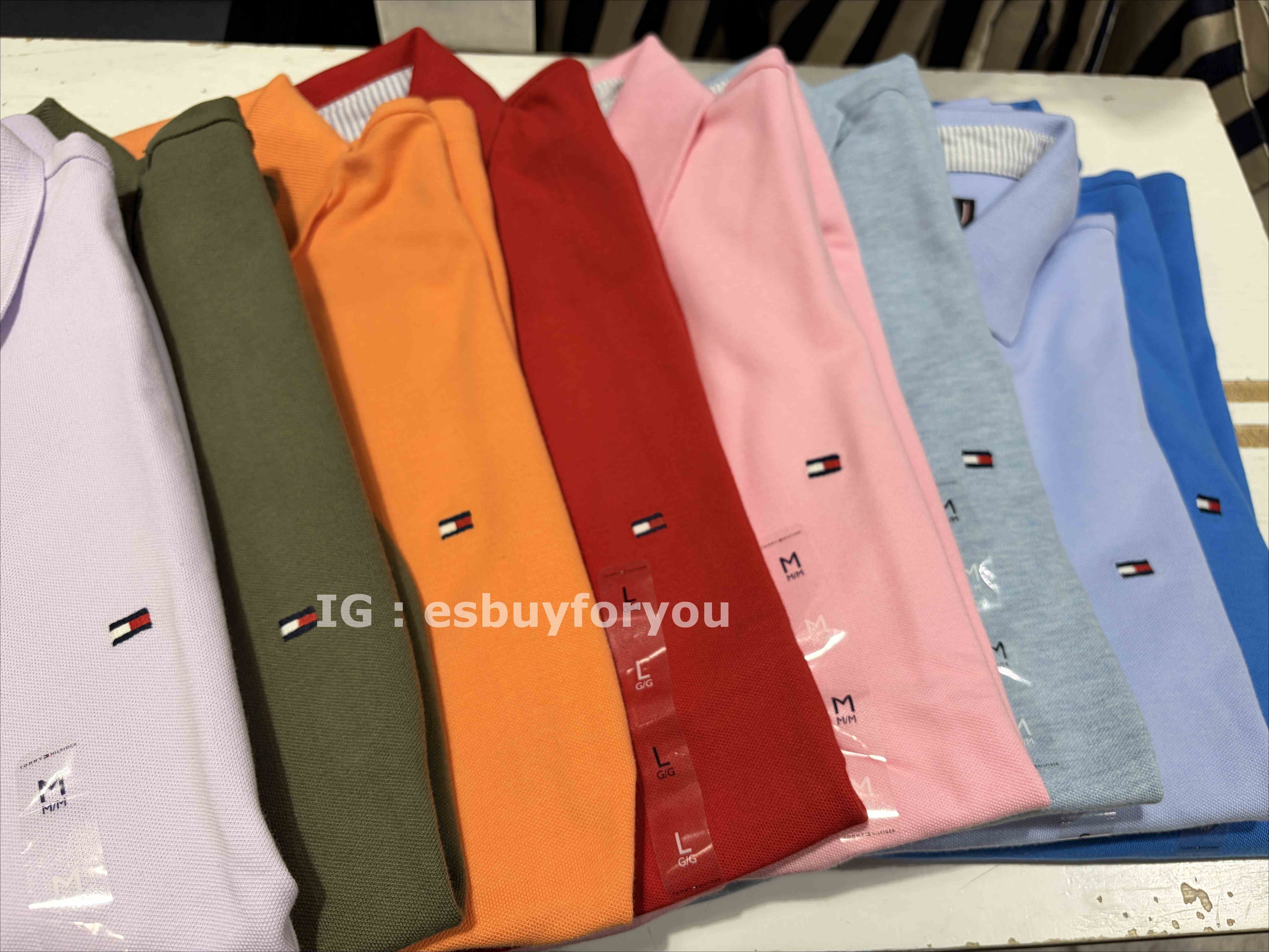 TOMMY 男大人 經典款 網眼 素面小LOGO POLO衫 (12色)
