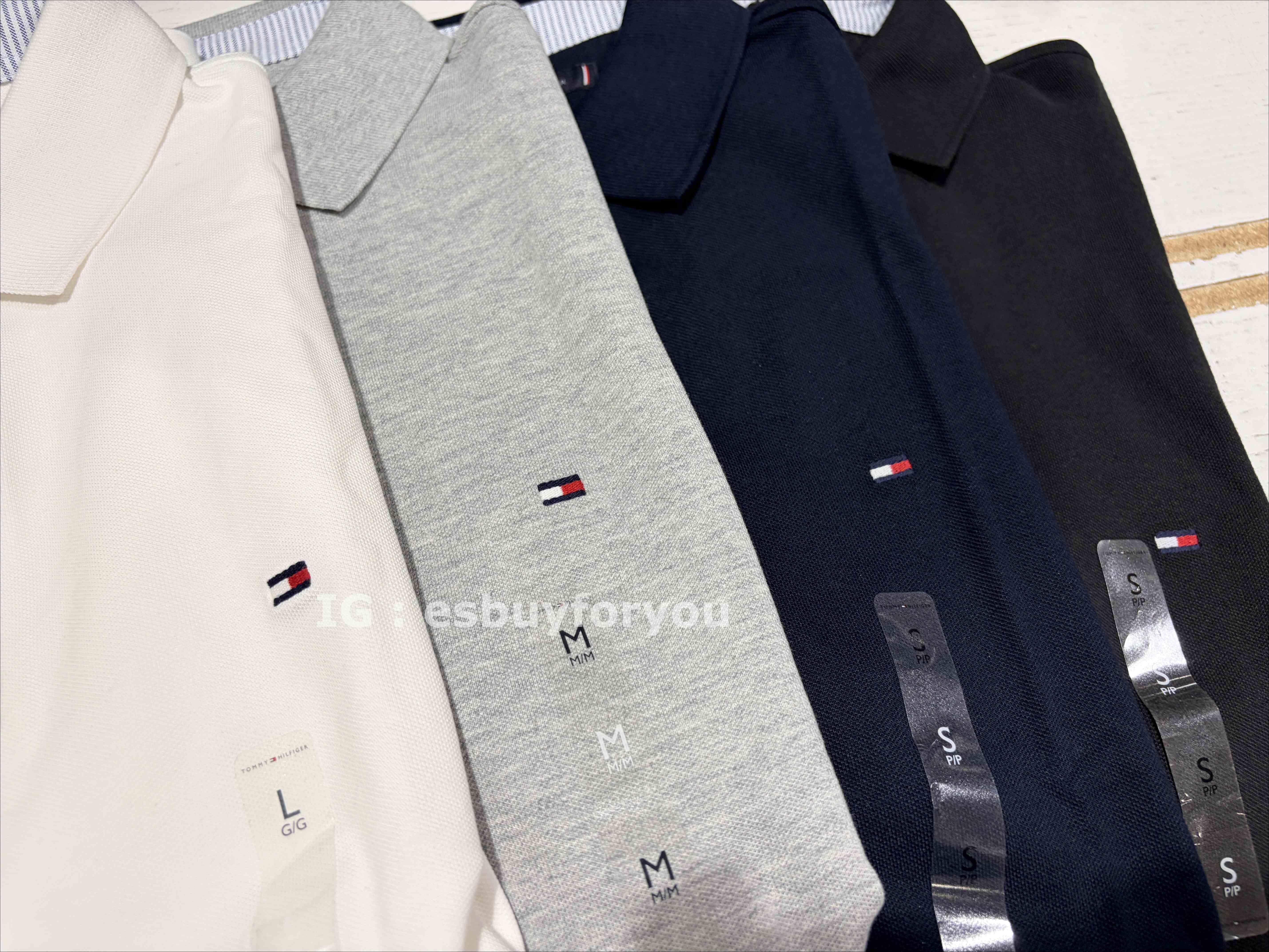 TOMMY 男大人 經典款 網眼 素面小LOGO POLO衫 (12色)
