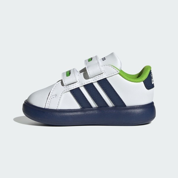 Adidas Grand Court Toy Story CF I KI9179 小童 休閒鞋 白深藍 魔鬼氈 胡迪