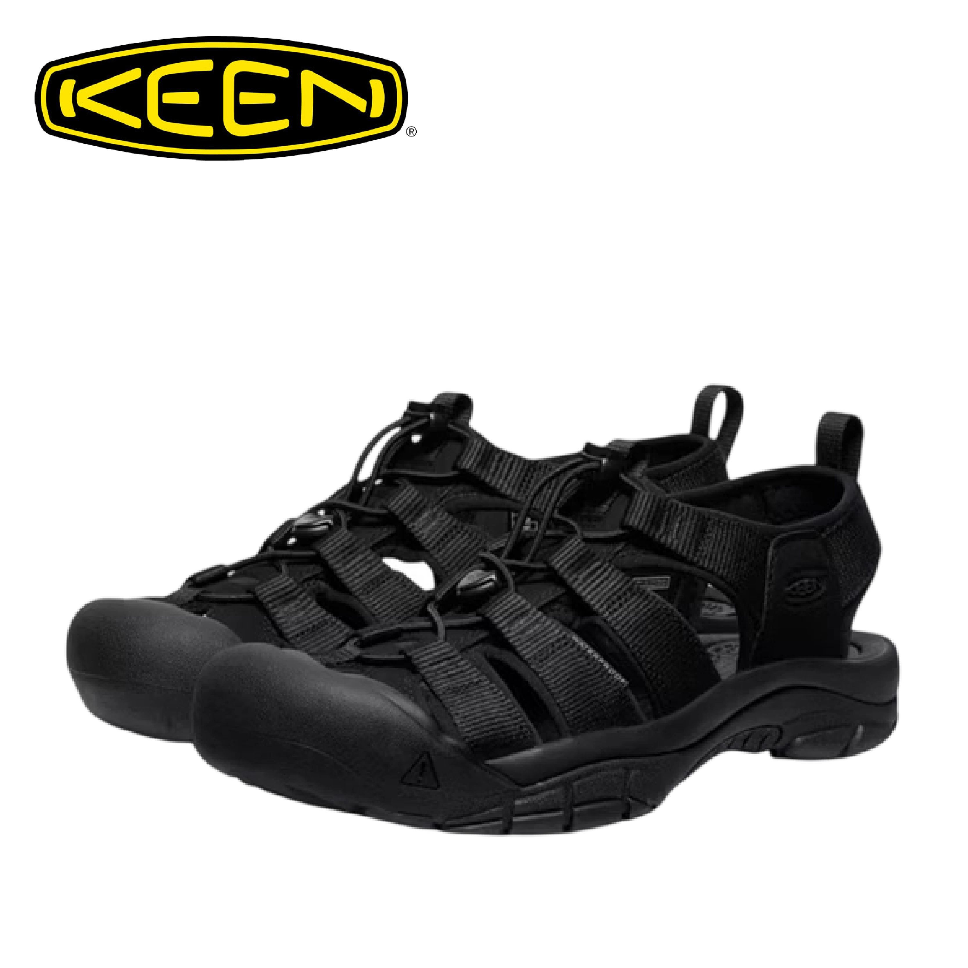 KEEN 美國 NEWPORT H2 水陸兩用鞋 女款 (黑色) 涼鞋/舒適EVA/指頭防護 30K25028