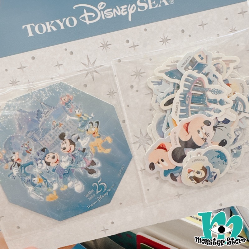 Mickey and friends Stickers with Case Set MIX2468