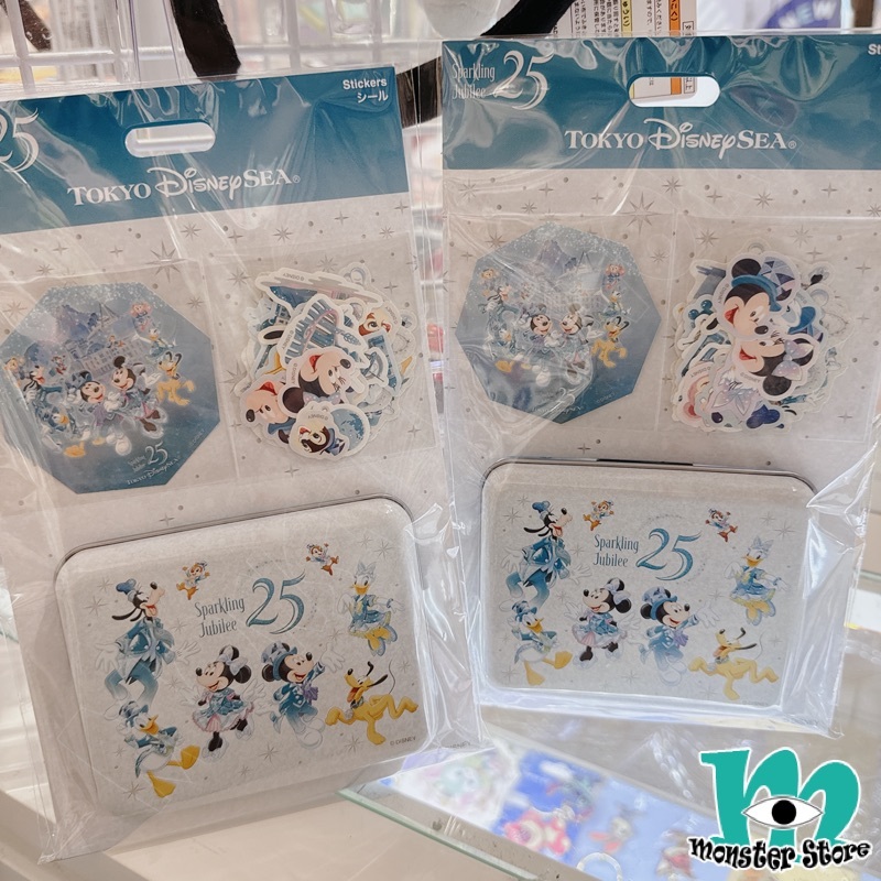 Mickey and friends Stickers with Case Set MIX2468