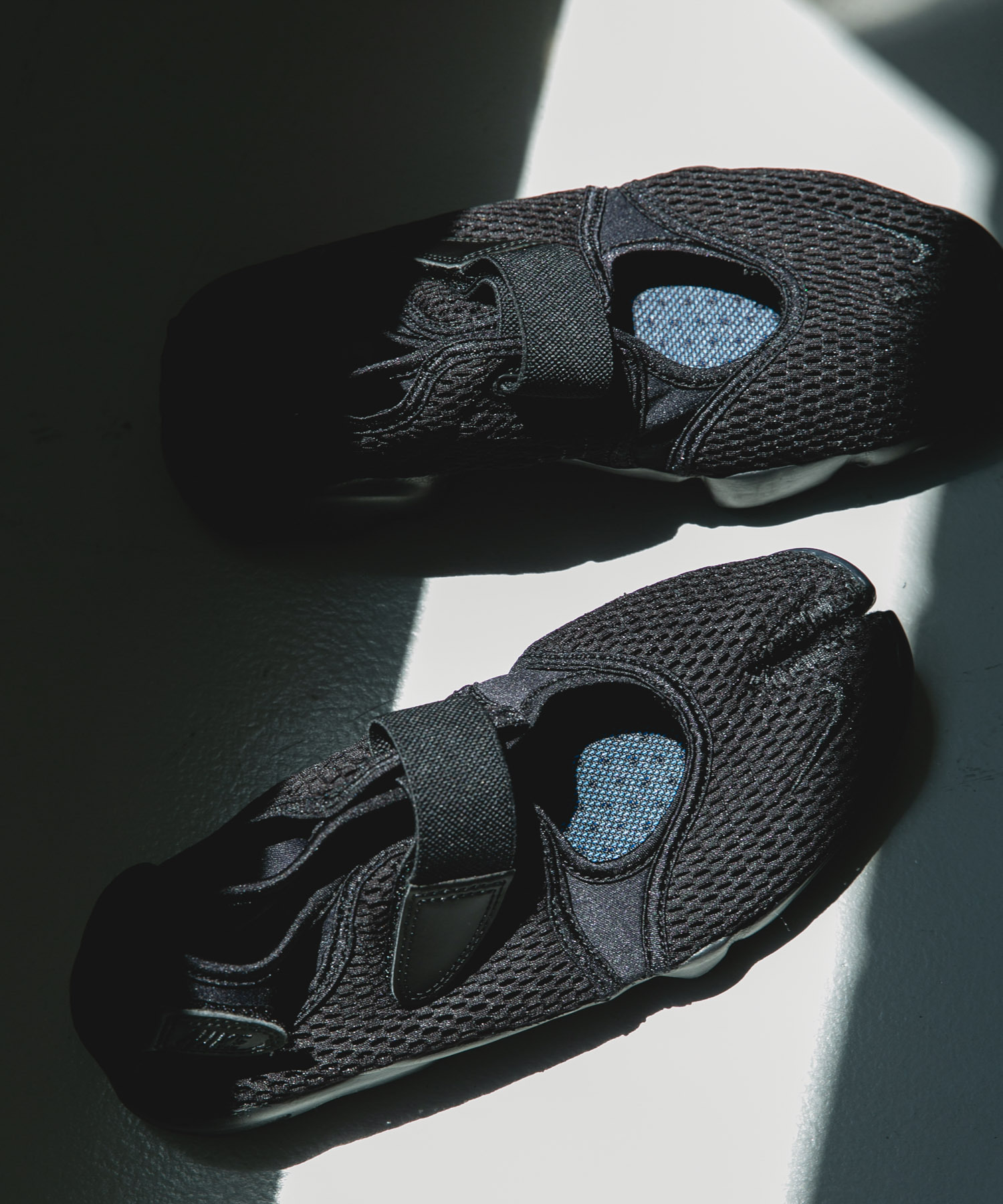 限時折扣預購┃NIKE W AIR RIFT MESH 網布 洞洞 全黑 忍者鞋