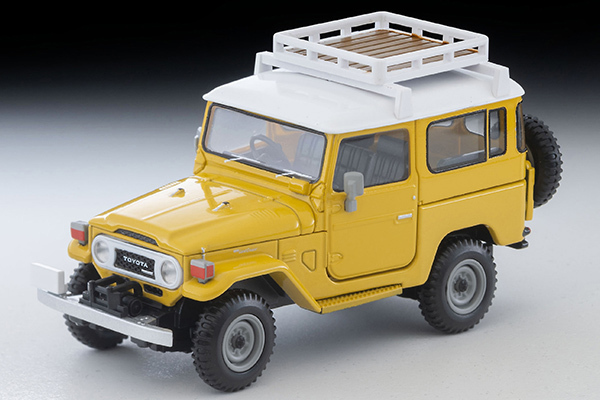 PO-$240 * TOMYTEC * 1:64 LV-N381A TOYOTA LAND CRUISER 40(YELLOW)