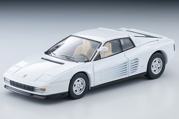 PO-$280 * TOMYTEC * 1:64 LV-N FERRARI TESTAROSSA EARLY MODEL(WHITE)