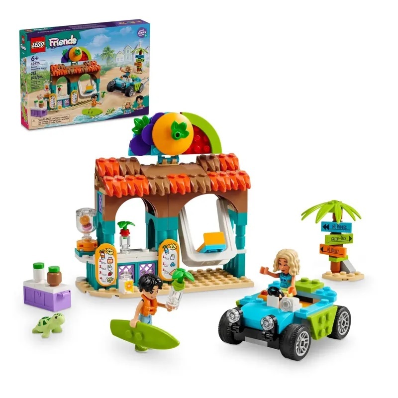 【玩具研究中心】LEGO 樂高 Friends 海灘冰沙小站 42625