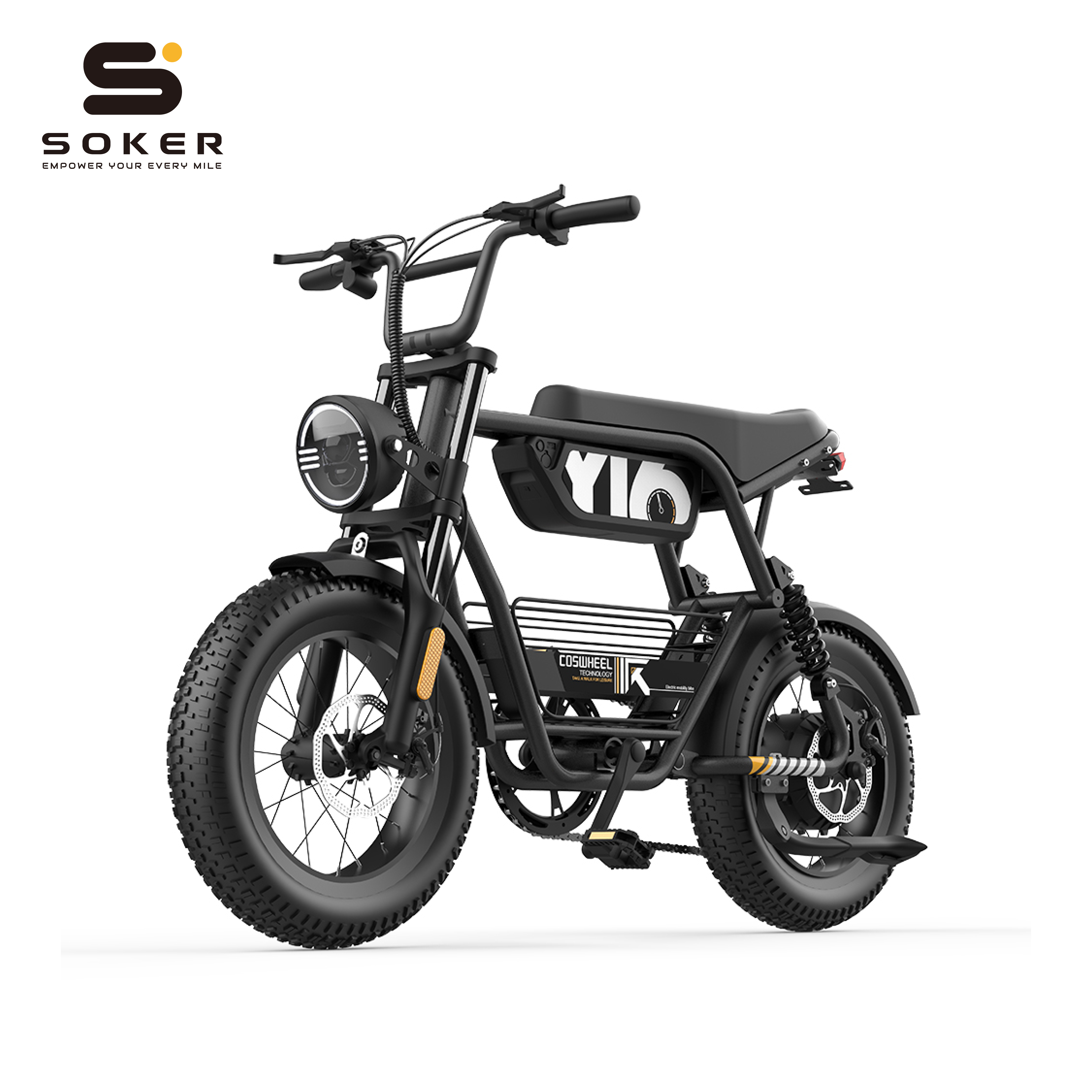 COSWHEEL 電動輔助自行車 NEW  Y16｜  48V500W｜ 15Ah ｜2025獨家產品｜