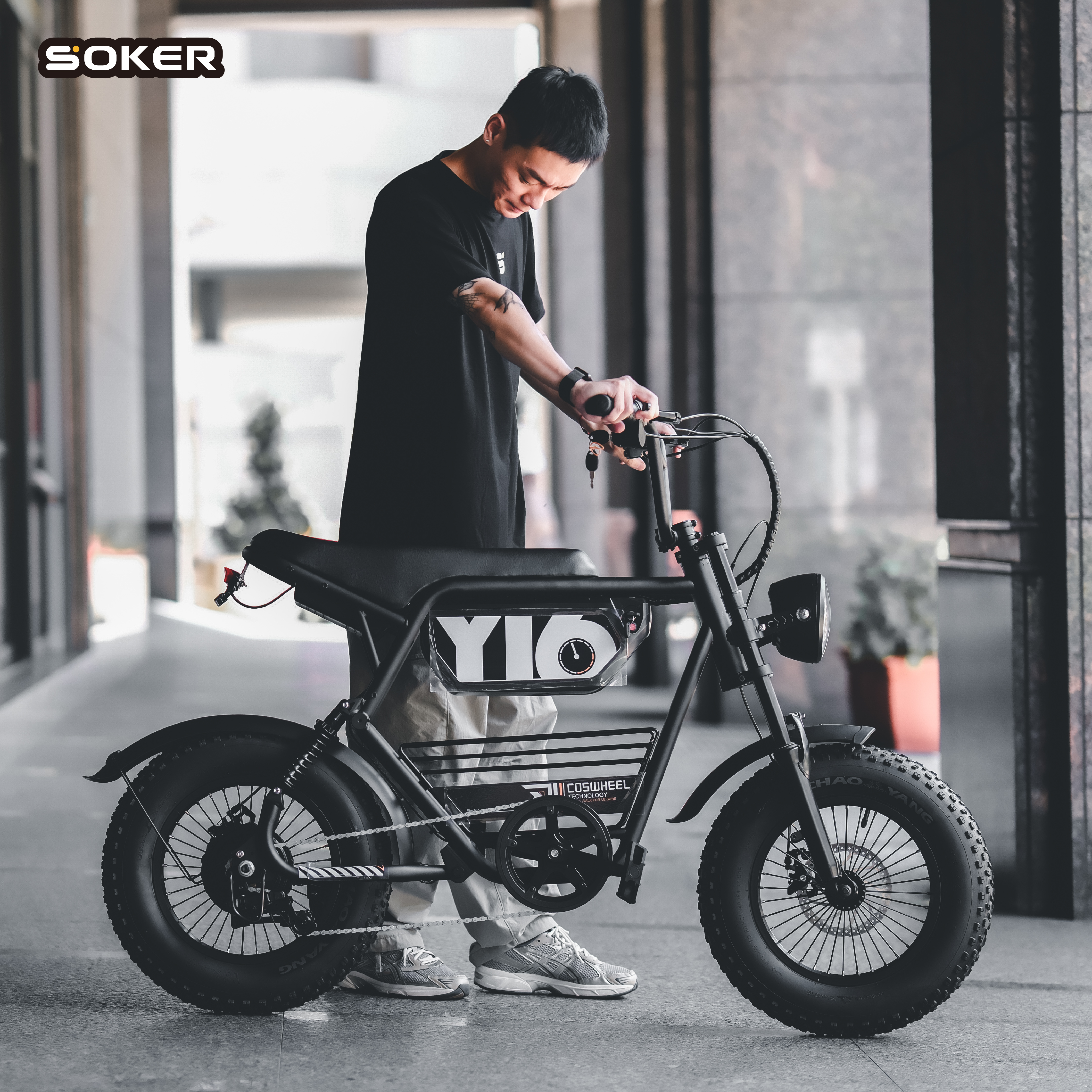 COSWHEEL 電動輔助自行車 NEW  Y16｜  48V500W｜ 15Ah ｜2025獨家產品｜