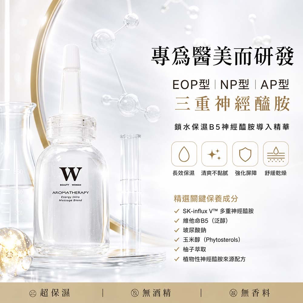 【618買三送一】鎖水保溼B5神經醯胺導入精華 50mL