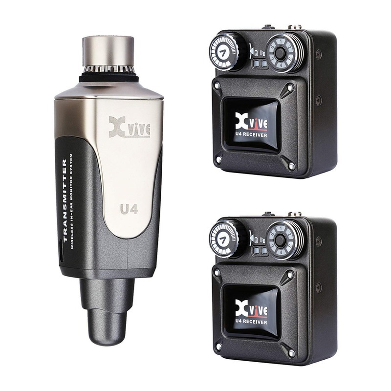Xvive U4R2 Wireless IEM System 入耳式無線監聽傳輸介面