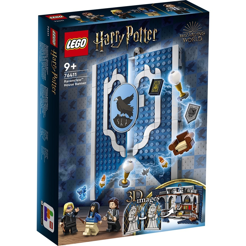 【玩具研究中心】LEGO 樂高 哈利波特 雷文克勞 學院院旗 76411