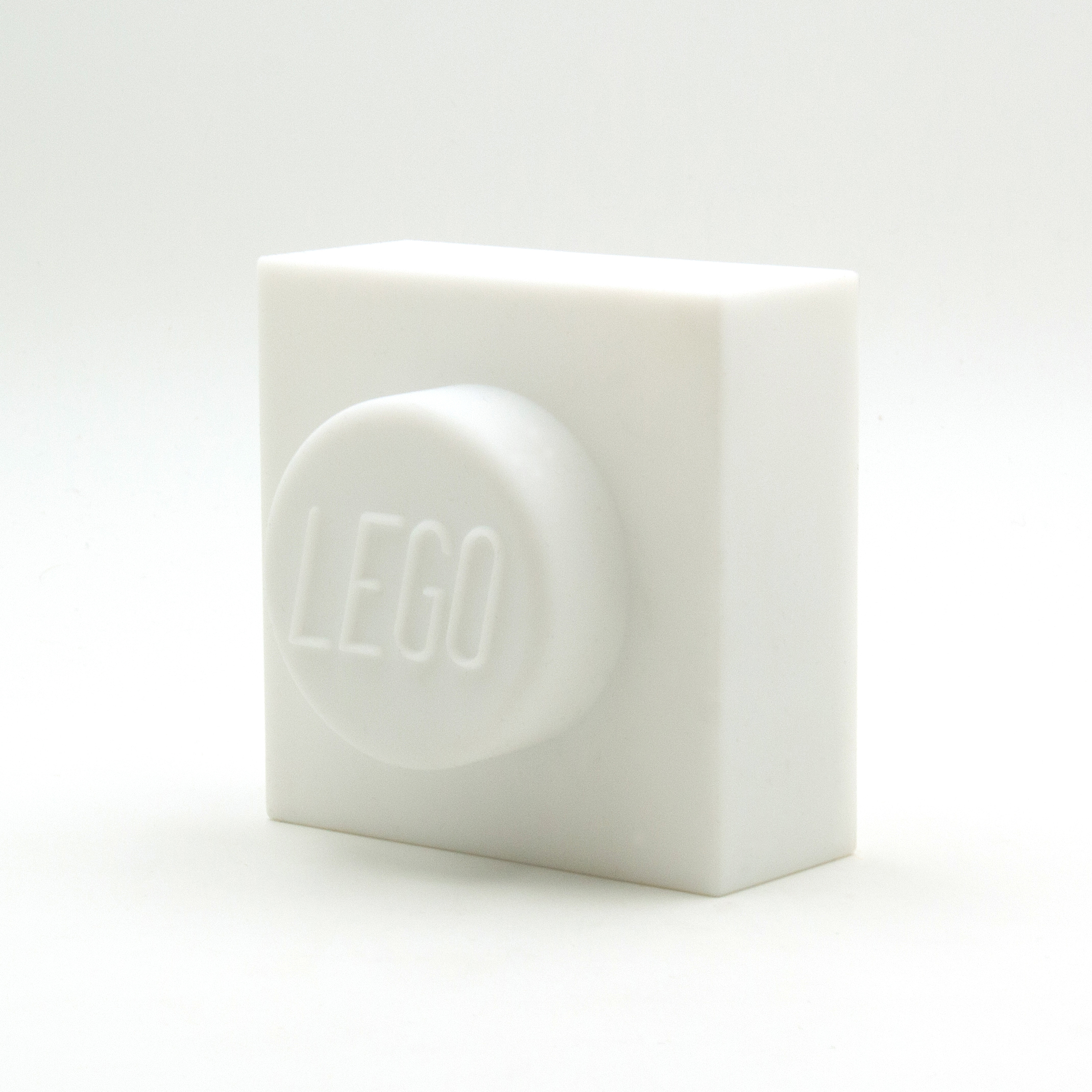 IQ HONG KONG X樂高 1x1積木造型變色燈-白