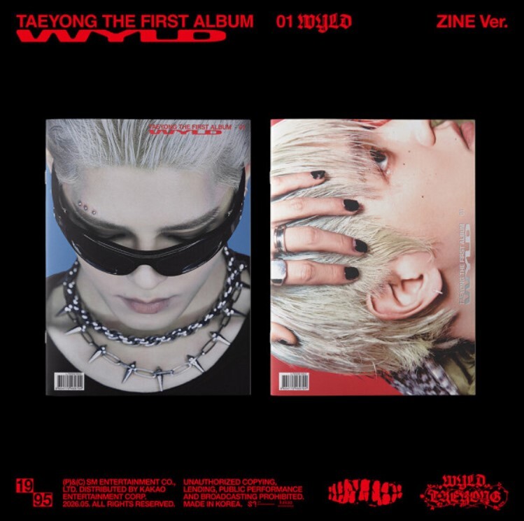 TAEYONG ~ WYLD (1st Regular Album) (ZINE VERSION)