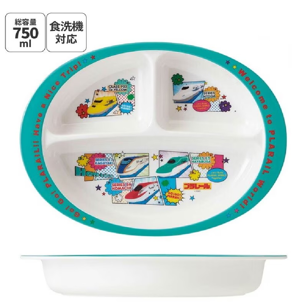 【Skater】MELAMINE LUNCH PLATE