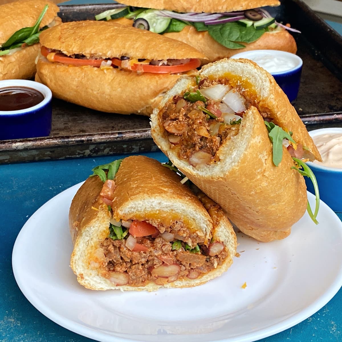 [TL09] [-18°C] Lean Life French Bread Sandwiches