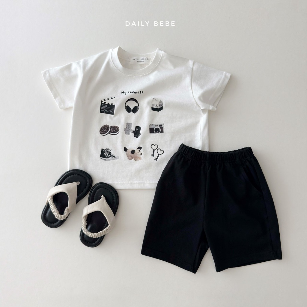 正韓夏Daily Bebe 五色我的小可愛們套裝