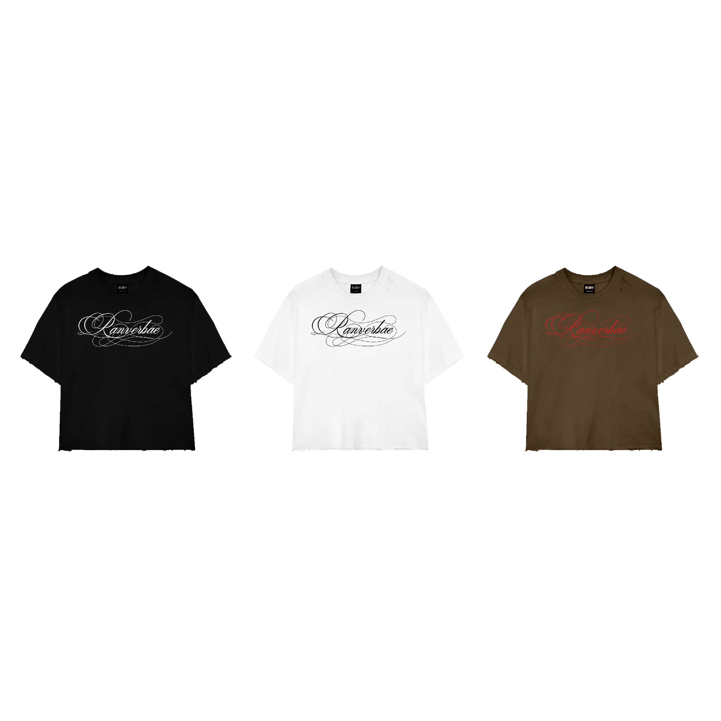 RVB CALLIGRAPHY Boxy T-Shirt