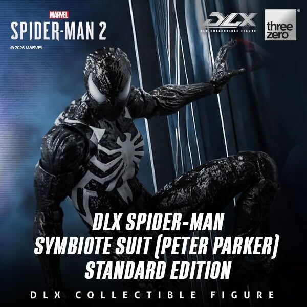 (預訂) Threezero DLX Spider-Man Symbiote Suit (Peter Parker)