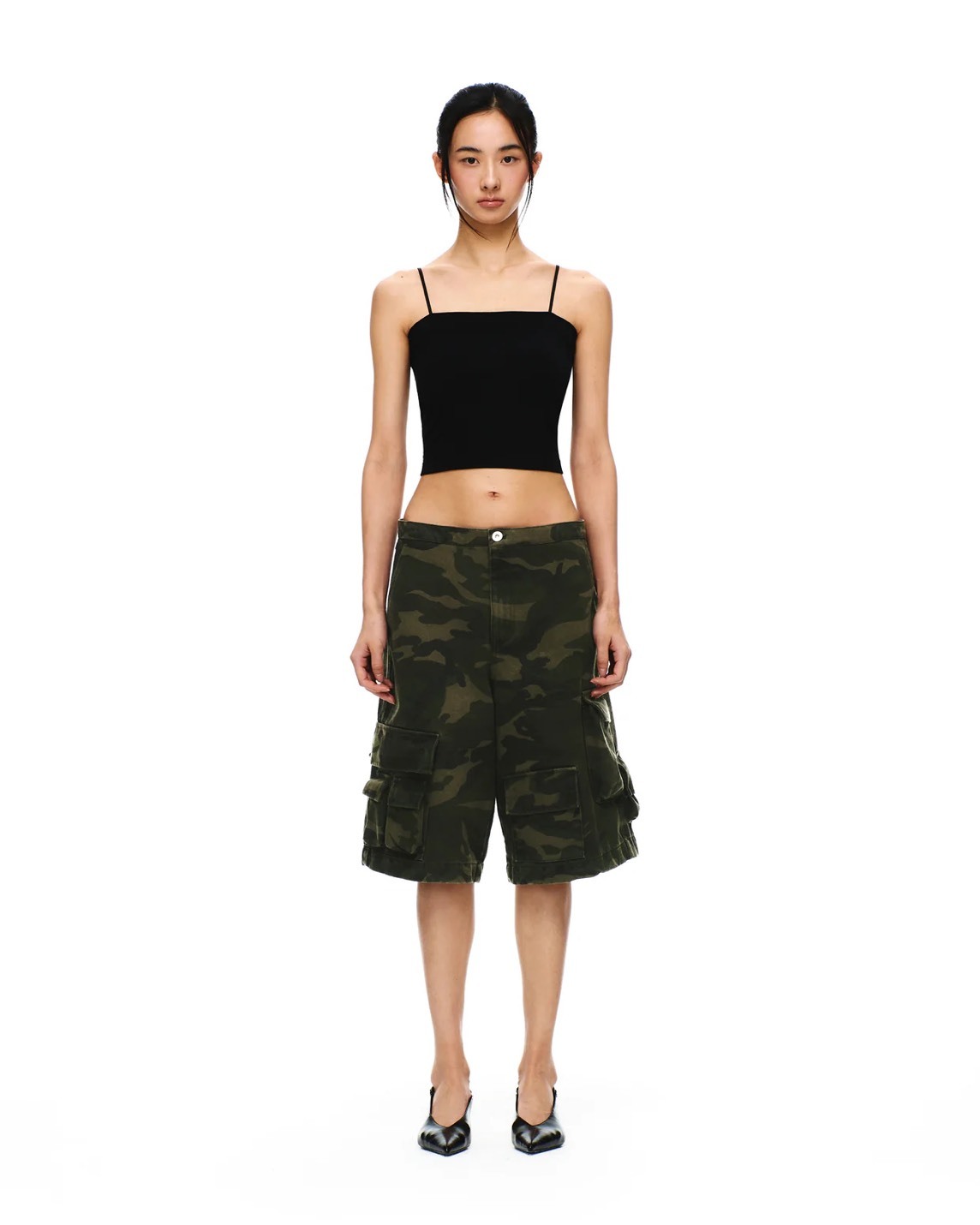 🇰🇷Verish 2026SS 莫代爾可調式細肩平口bra top