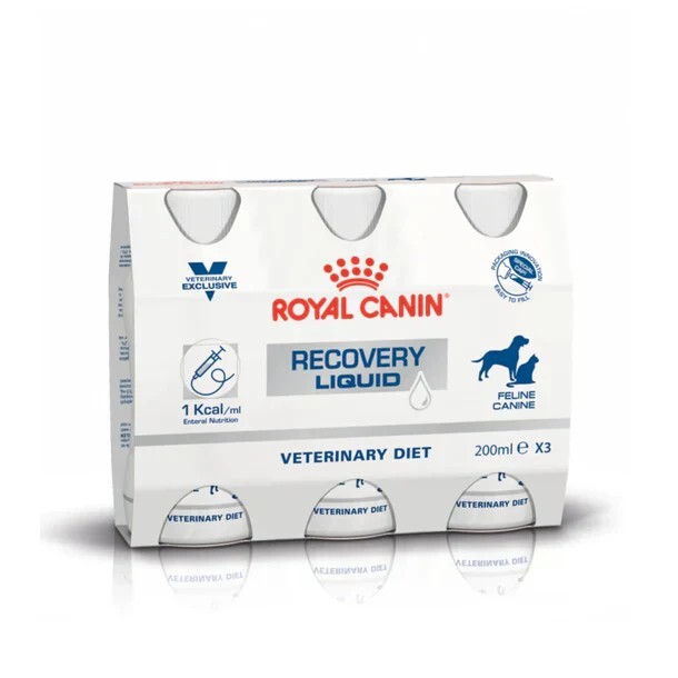 Royal Canin - 獸醫配方 - Recovery Liquid 重症營養補給處方液態 200g (3枝裝)