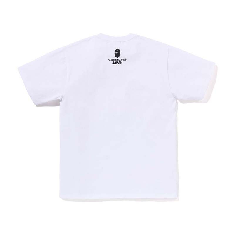 BAPE Japan College City Tee 日本 猿人 短袖 白色 1J22110013-WE [台灣現貨]