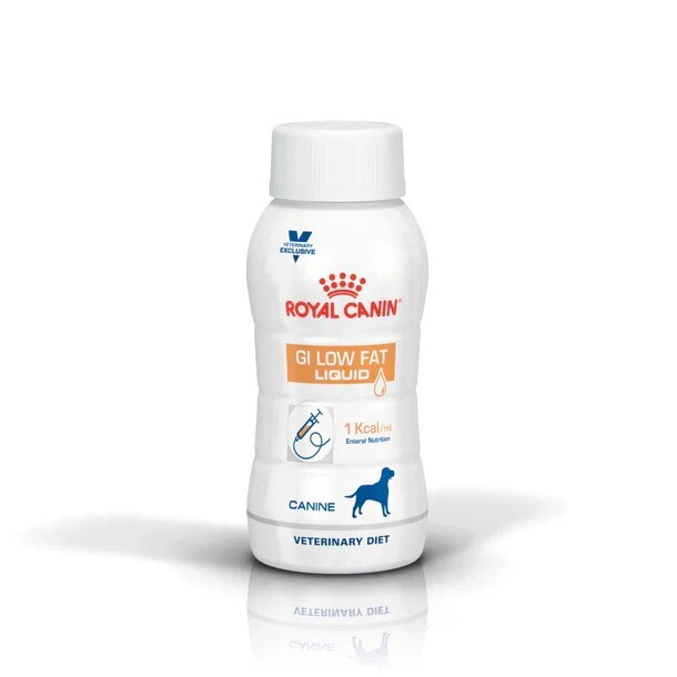 Royal Canin - 獸醫配方 - Gastrolntestinal Low Fat Liquid 腸胃低脂處方營養液 200g (3枝裝)