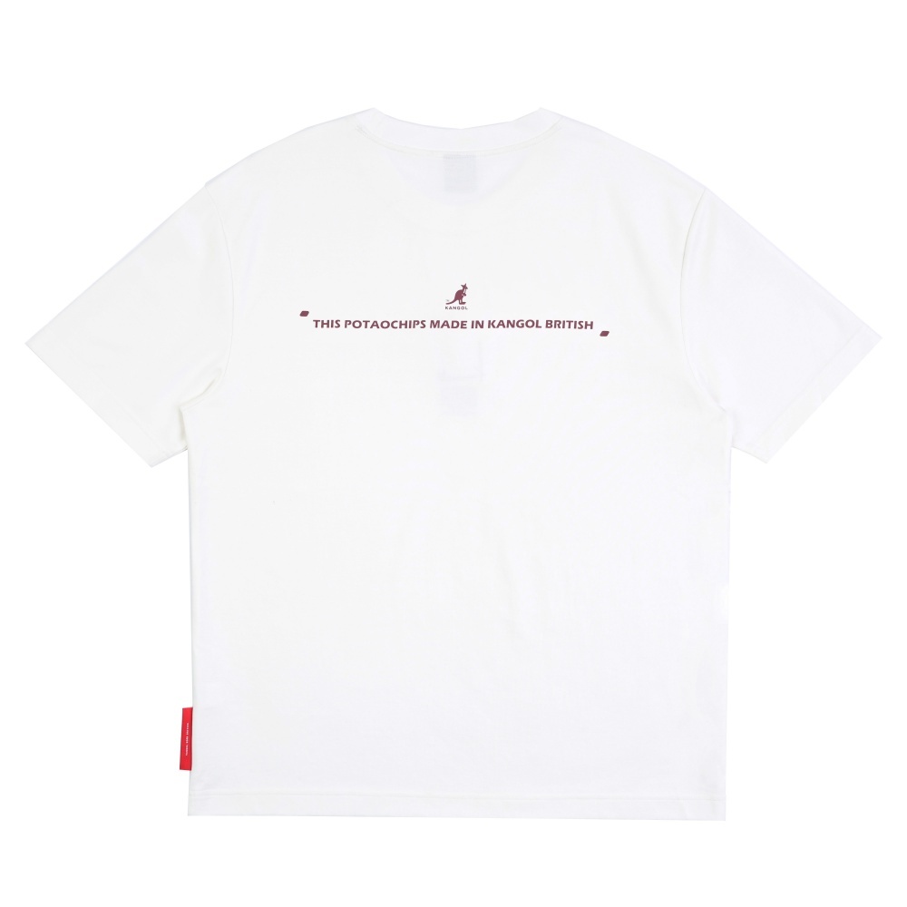 KANGOL 短T 白色  立體零食 趣味  短袖 中性 6625102100