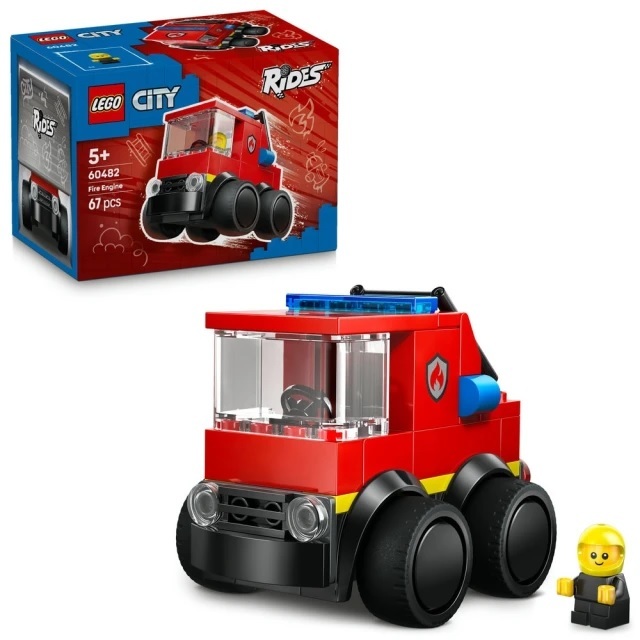 【玩具研究中心】LEGO 樂高 城市系列 Rides－消防車 60482