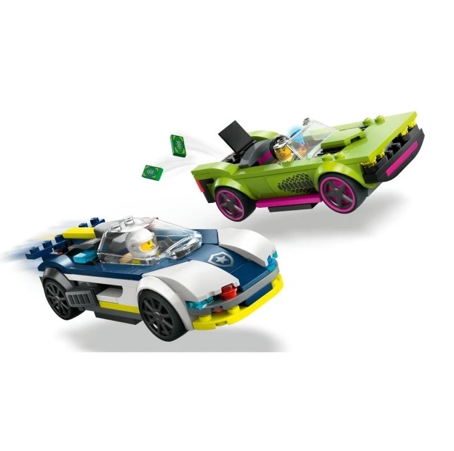 【玩具研究中心】LEGO 樂高 城市系列 警車和肌肉車追逐戰 60415