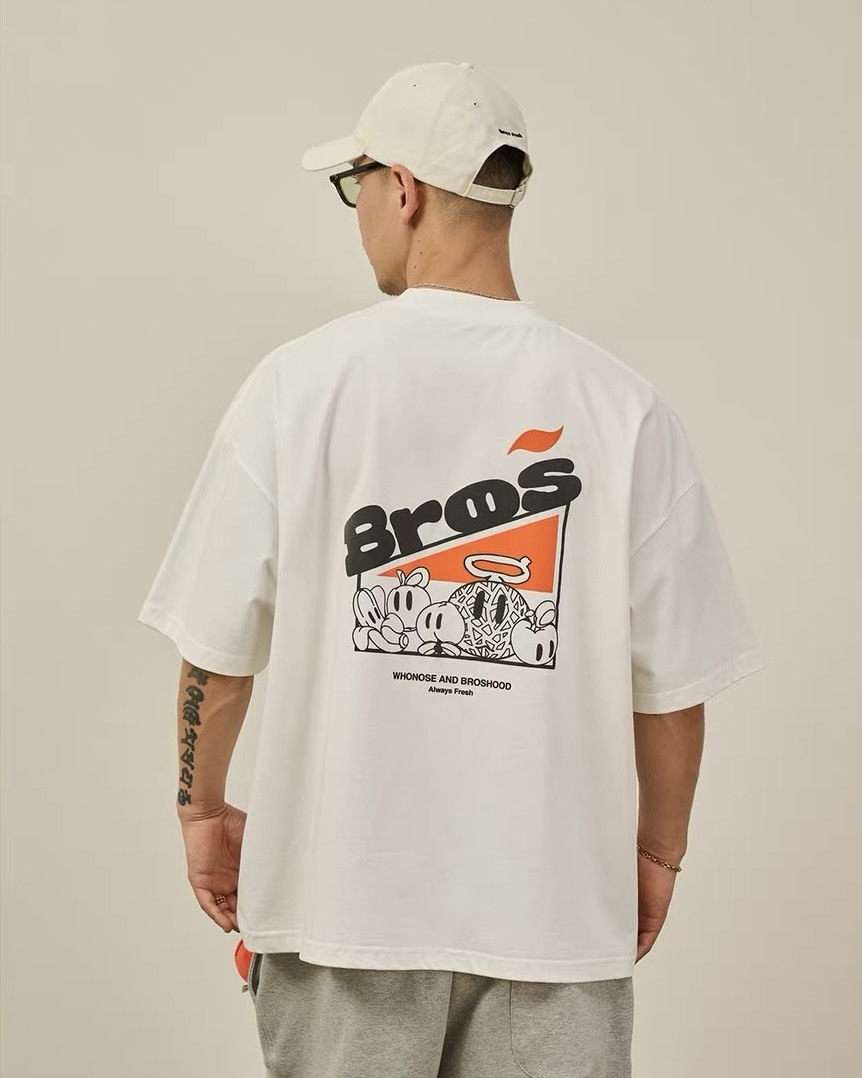 #預購 Broshood x JoeNg whonose 聯名 索羅娜涼感 絨面漿三角印花 短踢