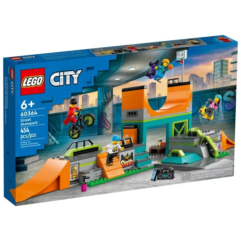 【玩具研究中心】LEGO 樂高 城市系列 街頭滑板公園 60364