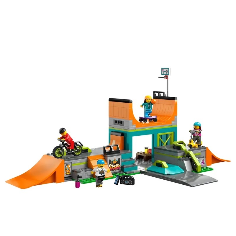 【玩具研究中心】LEGO 樂高 城市系列 街頭滑板公園 60364