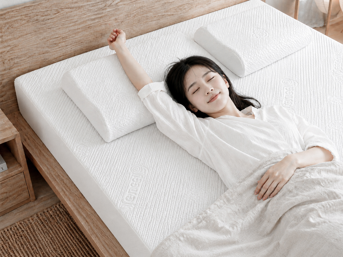 森好眠醫療級防蟎防水天然乳膠床墊 主視覺