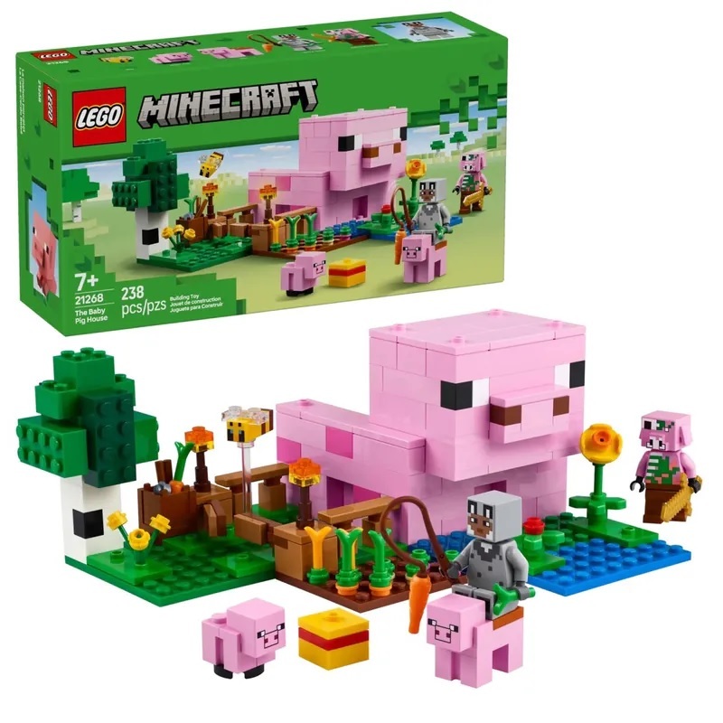 【玩具研究中心】LEGO 樂高 Minecraft 豬寶寶小屋 21268
