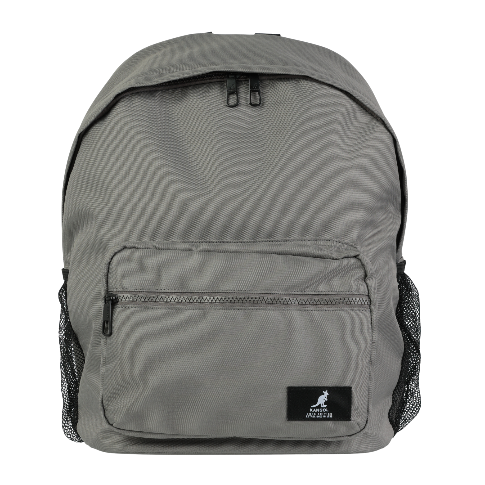 KANGOL 後背包 淺灰 中型 基礎款 後背  6625174011
