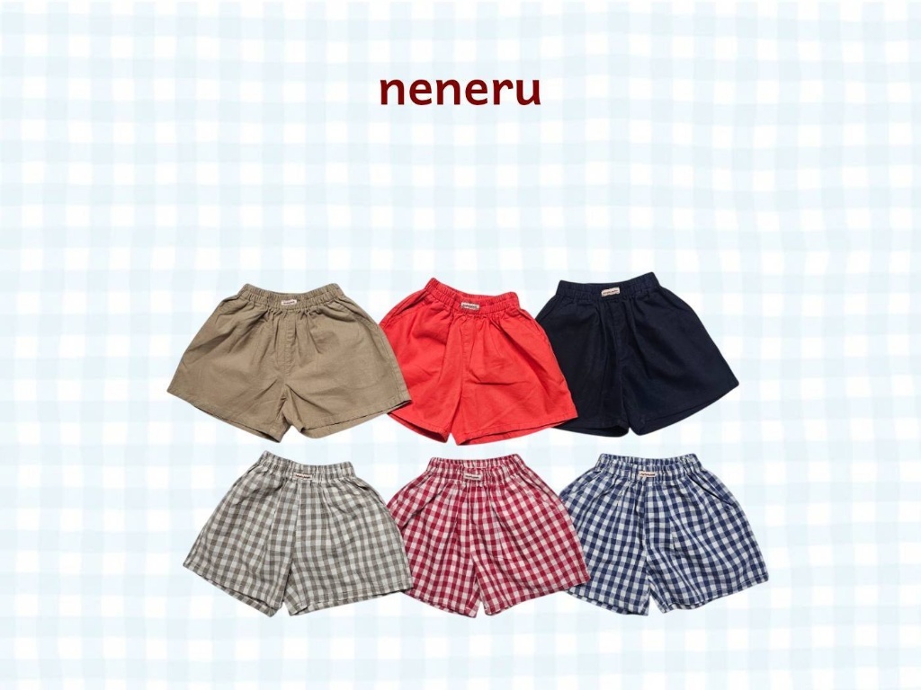 正韓夏neneru 六色日常短褲