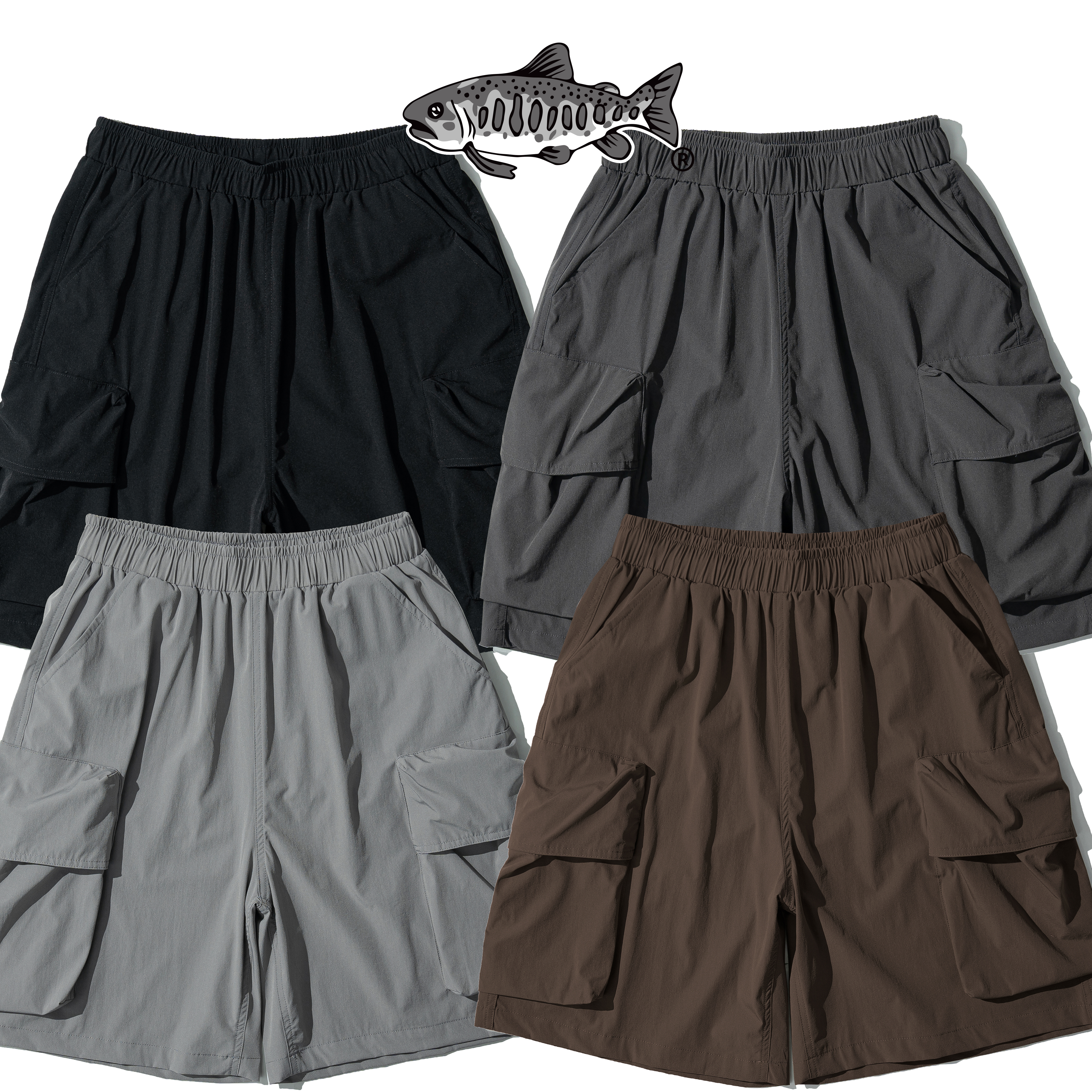 AGILITY Cool Touch Cargo Shorts 涼感 口袋短褲 [ASC2]