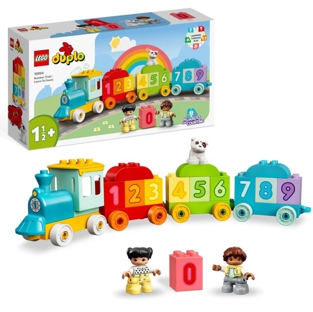 【玩具研究中心】LEGO 樂高 得寶 數字列車－學習數數 10954