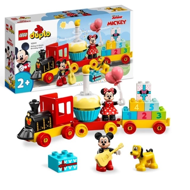 【玩具研究中心】LEGO 樂高 得寶 米奇米妮生日火車 10941