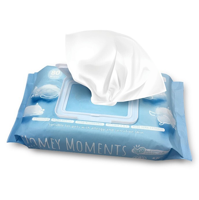 HOMEY MOMENTS 低敏柔軟濕紙巾(80片裝)