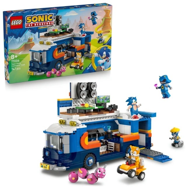 【玩具研究中心】LEGO 樂高 音速小子 索尼克小隊指揮車 77006