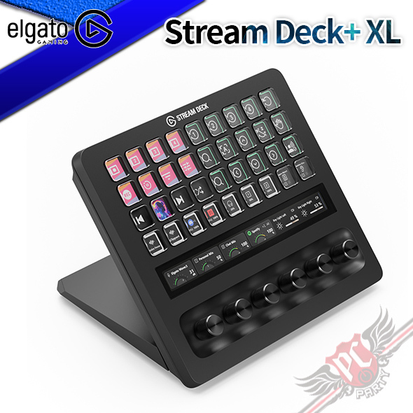 PC PARTY Elgato Game Stream Deck + XL 直播控制台 10GBX9901