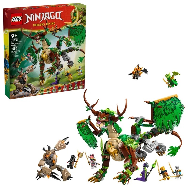 【玩具研究中心】LEGO 樂高 旋風忍者 生命龍 71859