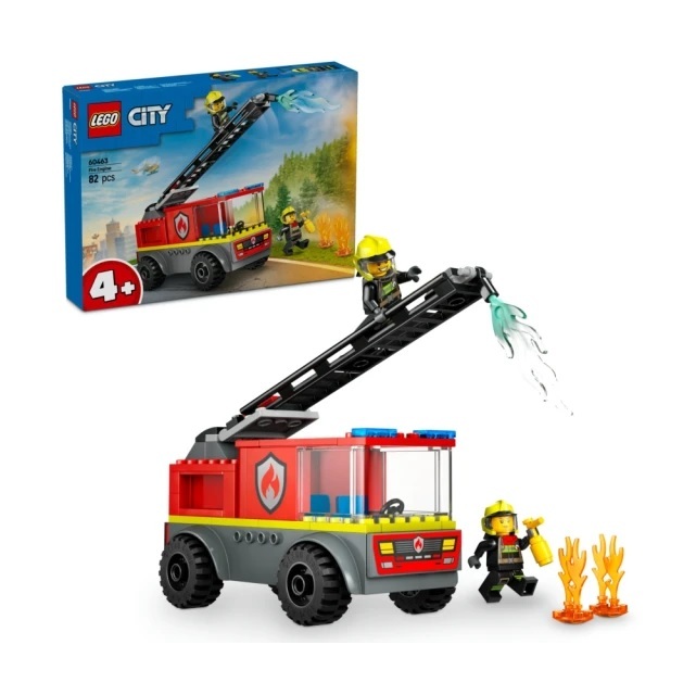 【玩具研究中心】LEGO 樂高 城市系列 雲梯消防車 60463