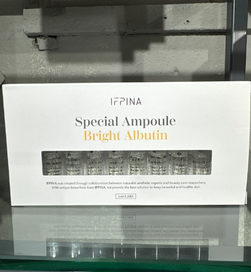 TT01 韓國IFPINA 提亮安瓶精華Bright Albutin Special Ampoule (2ml x 20ea) (買一送一 共2件) **到期日: 約2026/12