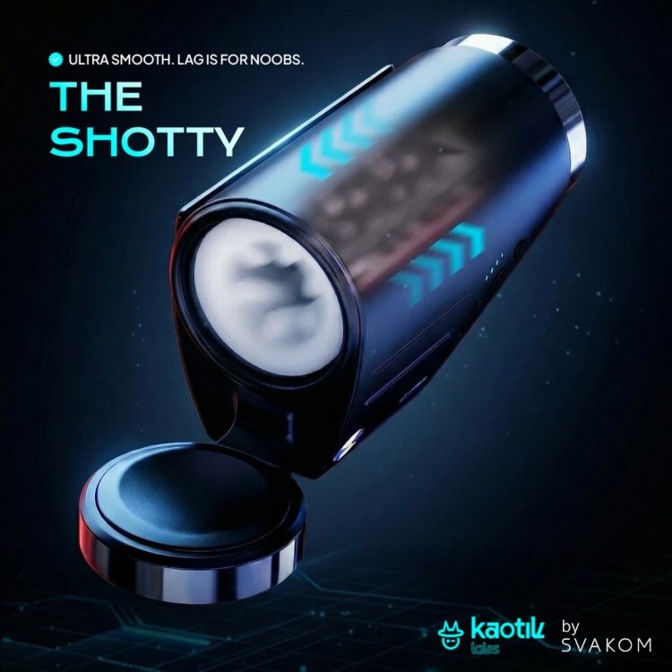 SVAKOM x kaotik Shotty 手機遙控 迴旋伸縮電動飛機杯