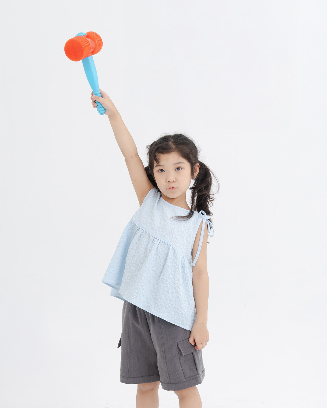 Children's Clothing, Parent-Child Series, Jacquard Vest with Shoulder Straps, Available in Two Colors, M/L/XL【01099623】in stock+pre-order