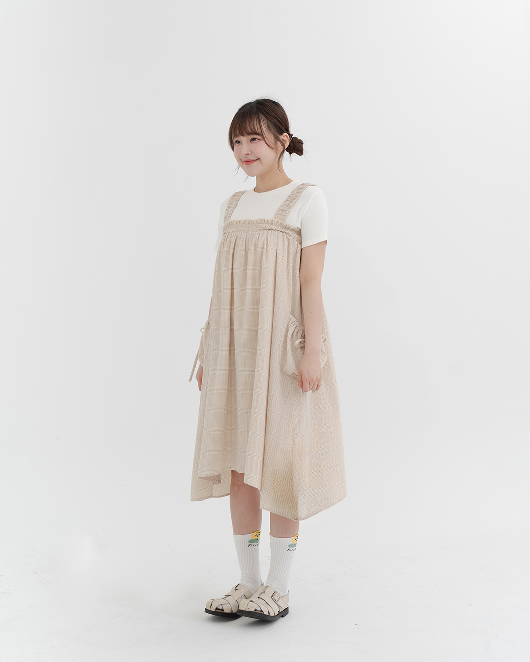 Women's Clothing, Parent-Child Series, Two-Way Detachable Camisole Dress, Available in Two Colors【01087267】in stock+pre-order